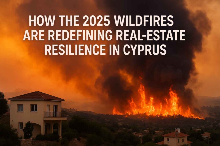 How the 2025 Wildfires Are Redefining Real-Estate Resilience in Cyprus