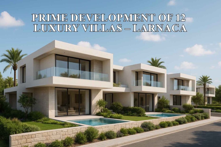 Prime Development of 12 Luxury Villas – Larnaca
